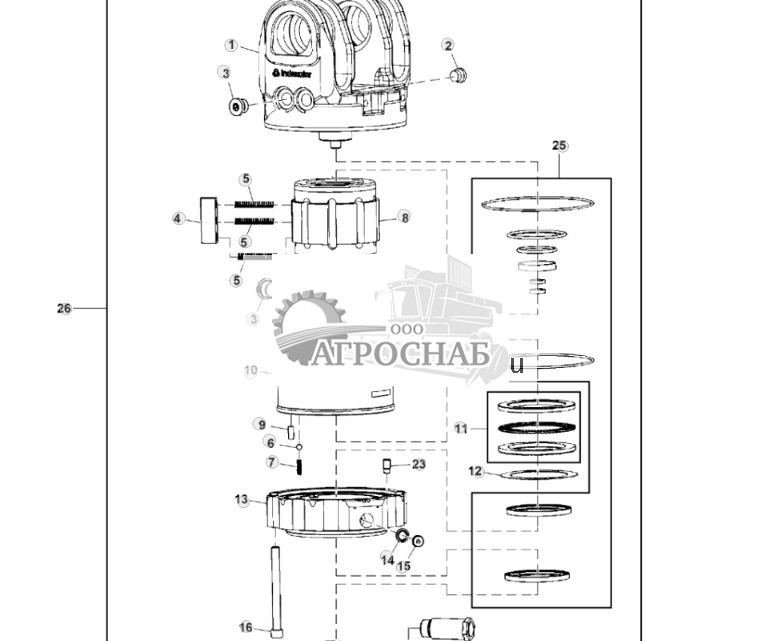 Rotator H172 W Adapter G12